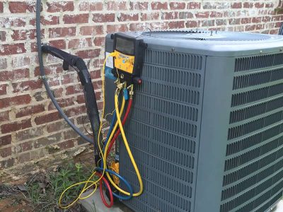 Outdoor HVAC Condenser Unit Diagnostics