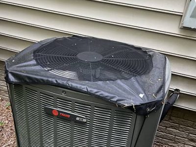 Residential AC Condenser Unit Installation